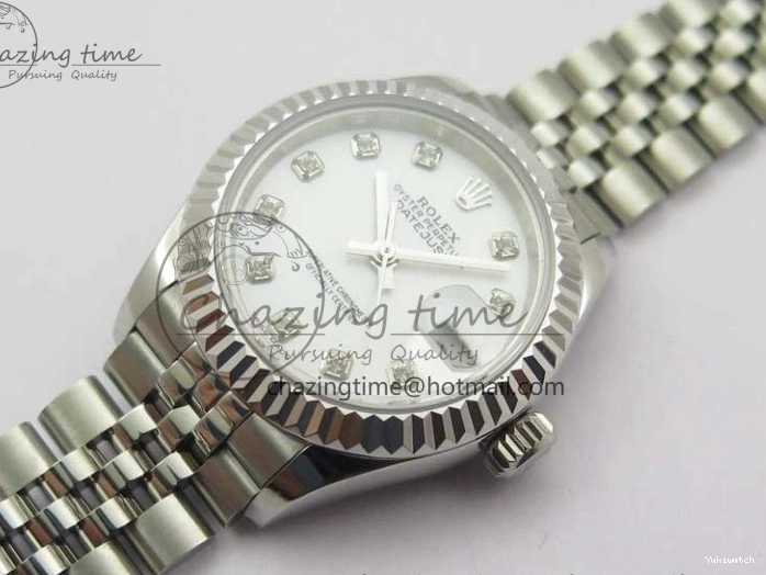 BP Jubilee Crystal SS on Edition White Best 28mm ETA2671 Bracelet Datejust SS 279174 Maker Dial 0421